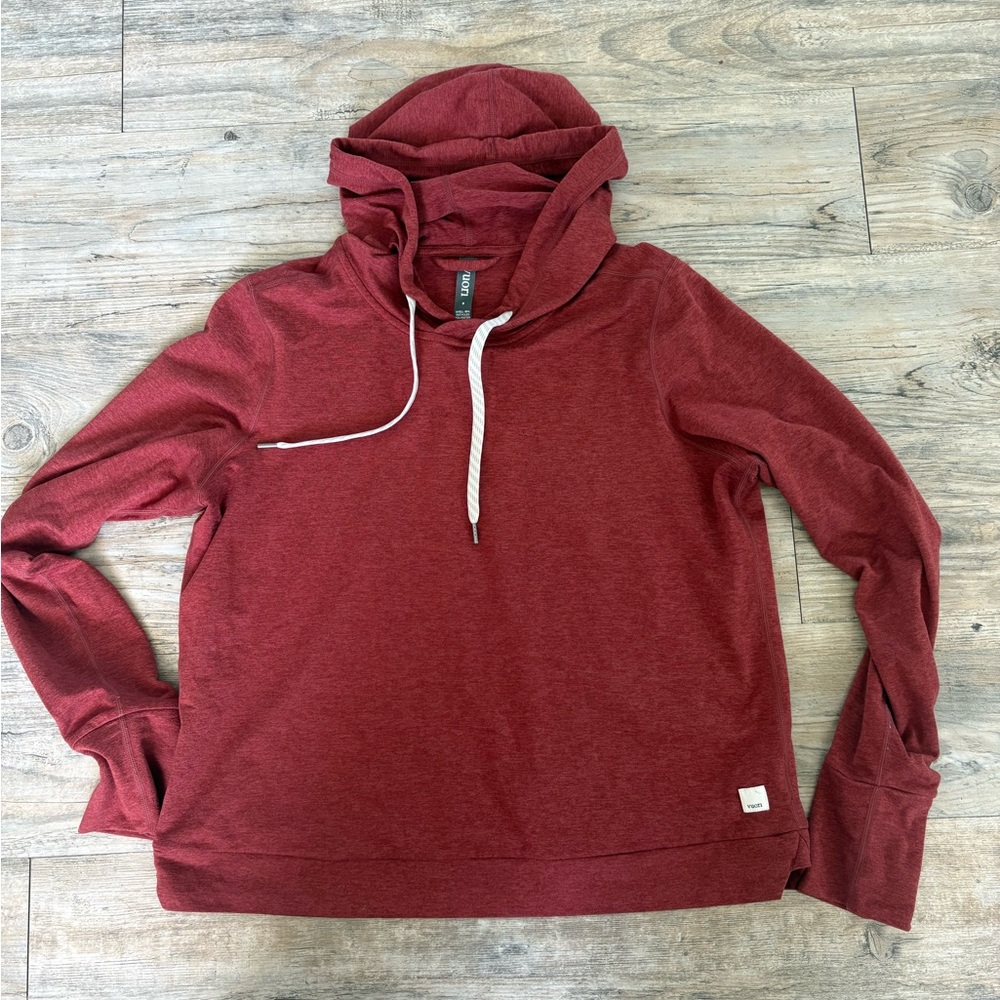 Vuori Women's Halo Essential Hooded pullover Sweatshirt